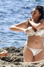 JESSICA WRIGHT in Bikini at a Beach in Ibiza 07/02/2018