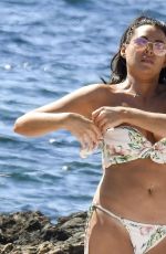 JESSICA WRIGHT in Bikini at a Beach in Ibiza 07/02/2018