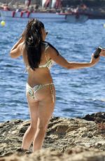 JESSICA WRIGHT in Bikini at a Beach in Ibiza 07/02/2018
