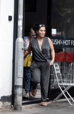JESSIE WALLACE Out and About in London 07/17/2018