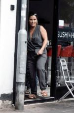 JESSIE WALLACE Out and About in London 07/17/2018