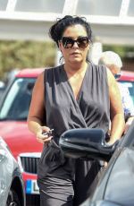 JESSIE WALLACE Out and About in London 07/17/2018
