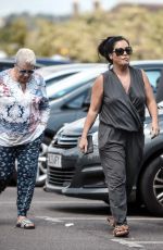 JESSIE WALLACE Out and About in London 07/17/2018