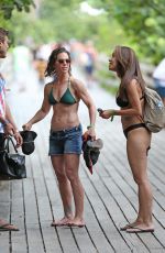 JILLIAN MICHALS at a Beach in Miami 07/05/2018