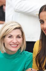 JODIE WHITTAKER at Audi Polo Challenge at Coworth Park Polo Club 07/01/2018