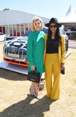 JODIE WHITTAKER at Audi Polo Challenge at Coworth Park Polo Club 07/01/2018