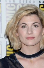 JODIE WHITTAKER at Doctor Who Presentation at Comic-con International in San Diego 07/19/2018