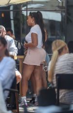 JORDYN WOODS at Zinque Cafe in West Hollywood 07/20/2018