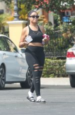 JORDYN WOODS in Tights Out in Calabasas 07/28/2018