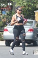 JORDYN WOODS in Tights Out in Calabasas 07/28/2018