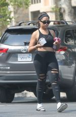 JORDYN WOODS in Tights Out in Calabasas 07/28/2018