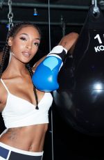 JOURDAN DUNN at Glaceau Amartwater Workout and Brunch in London 07/26/2018