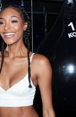 JOURDAN DUNN at Glaceau Amartwater Workout and Brunch in London 07/26/2018