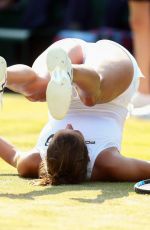 JULIA GORGES at Wimbledon Tennis Championships in London 07/07/2018