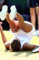 JULIA GORGES at Wimbledon Tennis Championships in London 07/07/2018