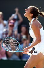 JULIA GORGES at Wimbledon Tennis Championships in London 07/07/2018