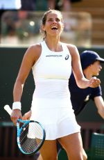 JULIA GORGES at Wimbledon Tennis Championships in London 07/07/2018