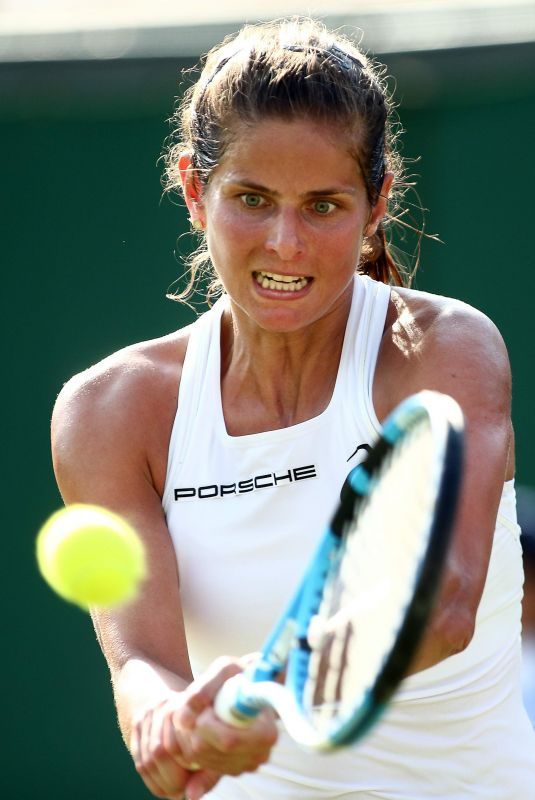 JULIA GORGES at Wimbledon Tennis Championships in London 07/07/2018