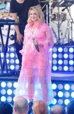 JULIA MICHAELS Performs at Today Show Citi Concert Series in New York 07/27/2018