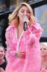 JULIA MICHAELS Performs at Today Show Citi Concert Series in New York 07/27/2018