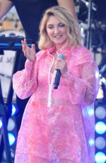 JULIA MICHAELS Performs at Today Show Citi Concert Series in New York 07/27/2018