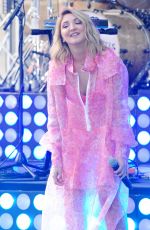 JULIA MICHAELS Performs at Today Show Citi Concert Series in New York 07/27/2018