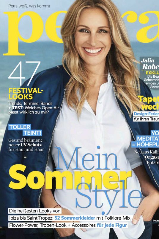 JULIA ROBERTS in Petra Magazine, June 2018 |Issue