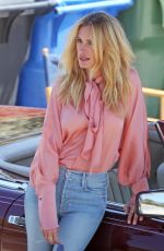 JULIA ROBERTS on the Set of a Photoshoot in Malibu 07/21/2018
