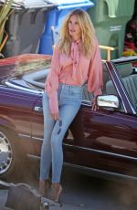 JULIA ROBERTS on the Set of a Photoshoot in Malibu 07/21/2018