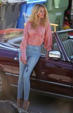 JULIA ROBERTS on the Set of a Photoshoot in Malibu 07/21/2018