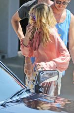 JULIA ROBERTS on the Set of a Photoshoot in Malibu 07/21/2018