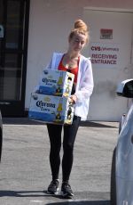 JULIANNE HOUGH Buying a Boxes of Beer in Studio City 07/04/2018