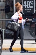 JULIANNE HOUGH Leaves a Gym in Los Angeles 07/04/2018