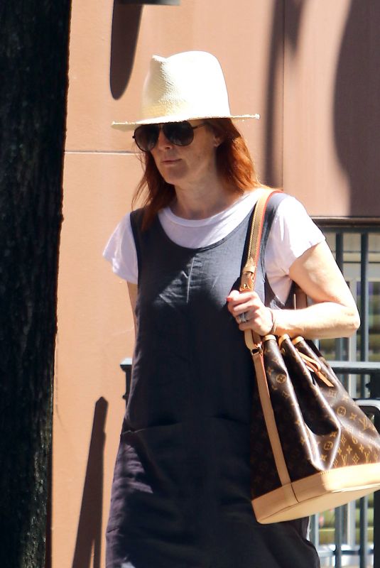 JULIANNE MOORE Out and About in New York 06/30/2018