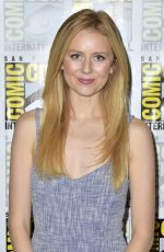 JUSTINE LUPE at Mr. Mercedes Photocall at Comic-con 2018 in San Diego 07/19/2018