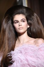 KAIA GERBER at Valentino Runway Show at Paris Fashion Week 07/04/2018