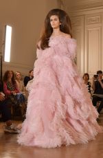 KAIA GERBER at Valentino Runway Show at Paris Fashion Week 07/04/2018