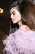 KAIA GERBER at Valentino Runway Show at Paris Fashion Week 07/04/2018
