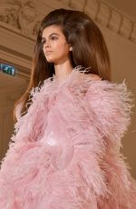 KAIA GERBER at Valentino Runway Show at Paris Fashion Week 07/04/2018