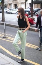 KAIA GERBER Out and About in Paris 07/03/2018