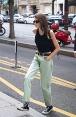 KAIA GERBER Out and About in Paris 07/03/2018