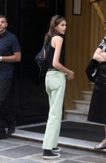 KAIA GERBER Out and About in Paris 07/03/2018