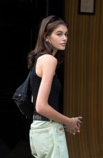 KAIA GERBER Out and About in Paris 07/03/2018