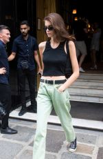 KAIA GERBER Out and About in Paris 07/03/2018