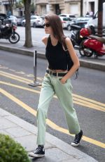 KAIA GERBER Out and About in Paris 07/03/2018