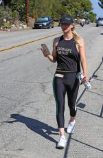KALEY CUOCO in Tights Out in Los Angeles 07/19/2018