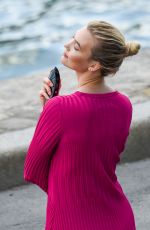 KARLIE KLOSS on the Set of a Photoshoot in Paris 07/03/2018