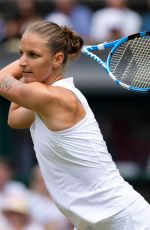 KAROLINA PLISKOVA at Wimbledon Tennis Championships in London 07/03/2018