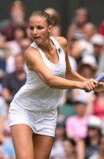 KAROLINA PLISKOVA at Wimbledon Tennis Championships in London 07/03/2018