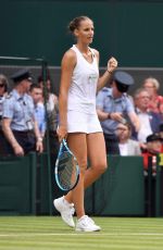 KAROLINA PLISKOVA at Wimbledon Tennis Championships in London 07/03/2018